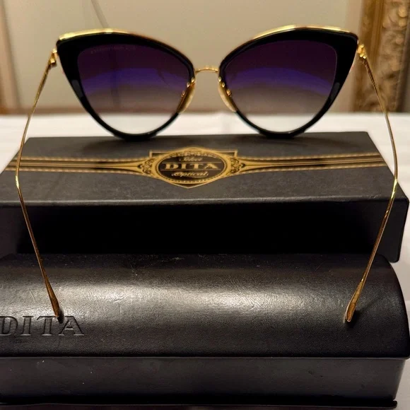DITA 18K hearth breaker Cat-Eye Sunglasses - Picture 2 of 8